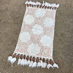 BOHO Handwoven Rug with tassels